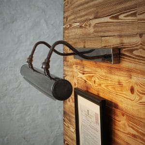 Dublin Picture Light Antique Brass