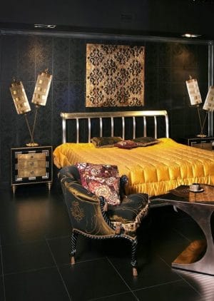 Flambeau Gold Table Lamp