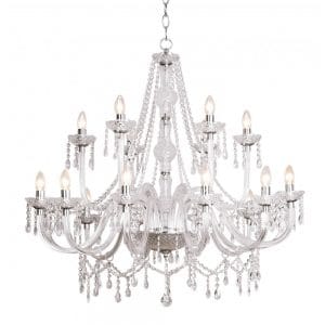 The Lighting Book - Katie 18 Light Large Chandelier