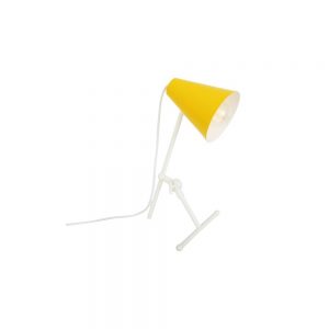 SAMBIA Table Lamp in Powder Coated Yellow