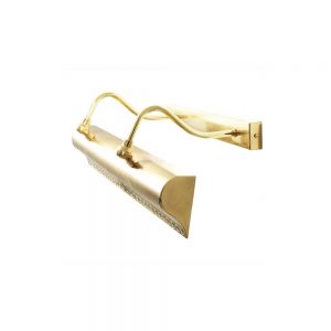 SPENCE 60cm Cast Brass Picture Light in Polished Brass