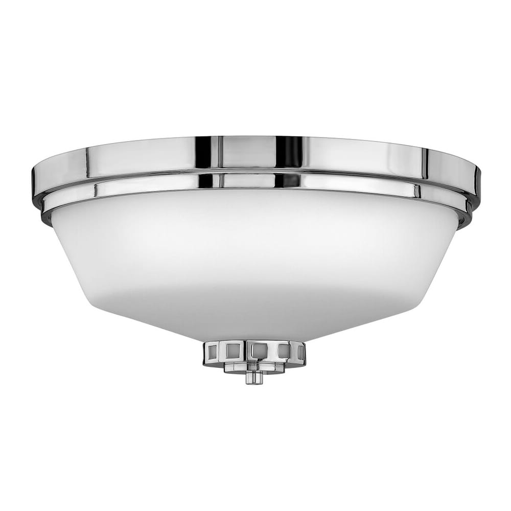 TRADITIONAL - Ashley 3 Light Flush Bathroom Light