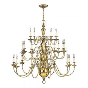 Lincoln American Lighting CAMBRIDGE - 25 Light Chandelier