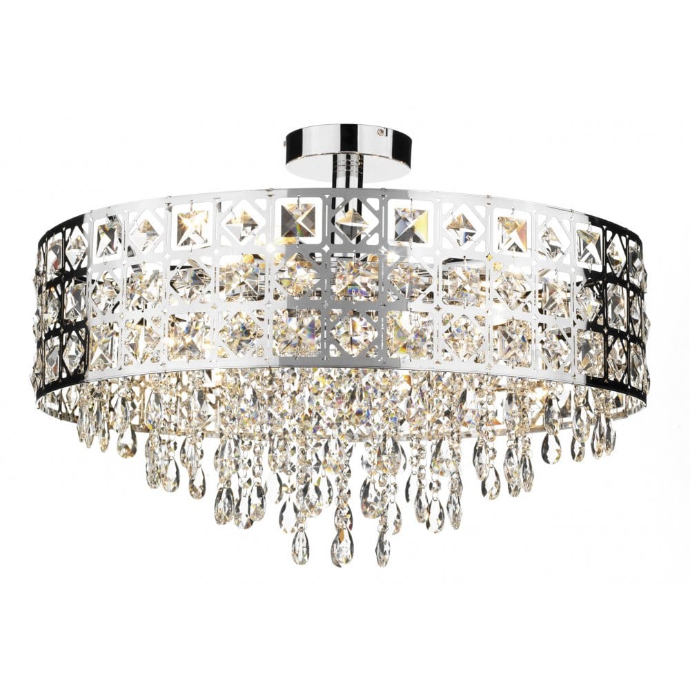 MODERN - Duchess Flush Ceiling Chandelier