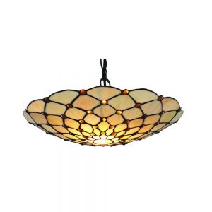 RAINDROP - Brown Uplighter With Suspension