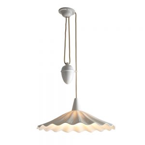 Original BTC CHRISTIE - Pendant Rise and Fall Sand and Taupe Braided Cable