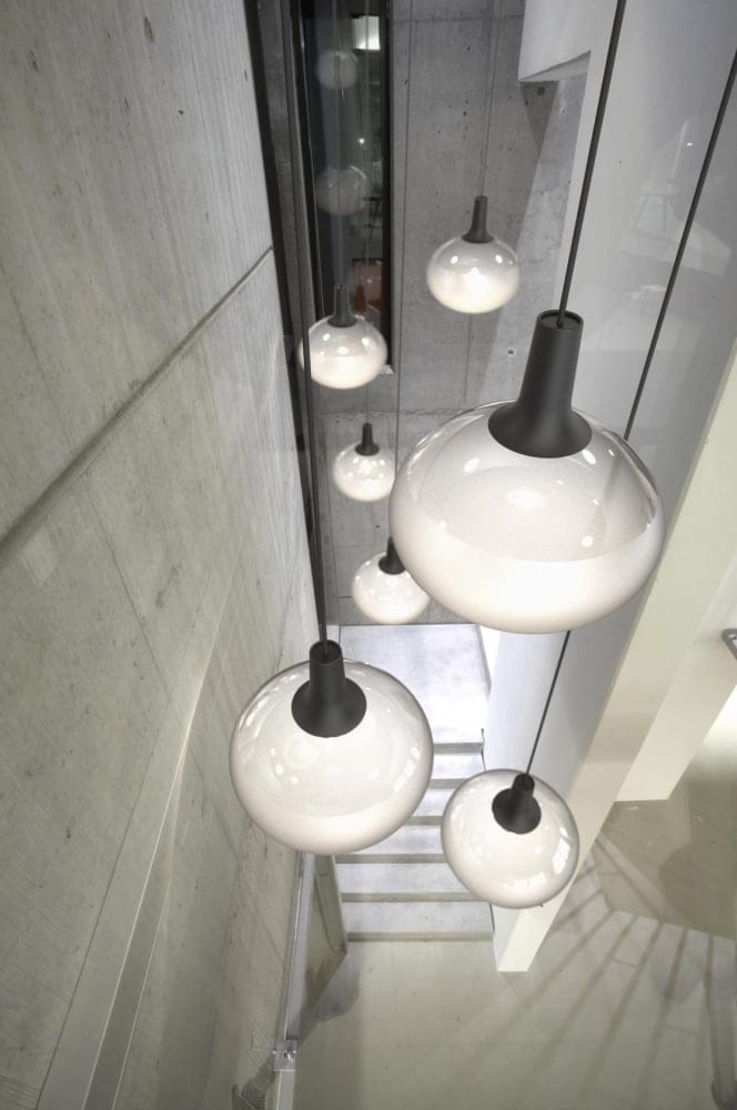 DEE - Beautiful LED Glass Ceiling Pendant