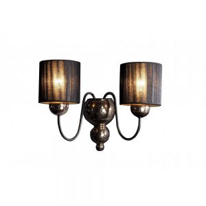 GARBO - Bronze Black Wall Light