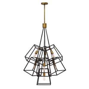 FULTON 7 Light Ceiling Chandelier Bronze