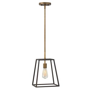 FULTON Vintage Industrial Ceiling Pendant Bronze