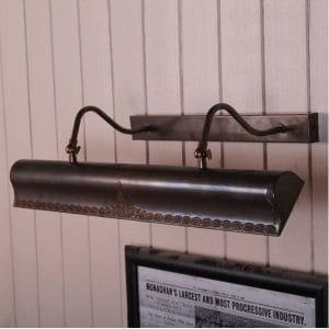 SPENCE - 60Cm Cast Brass Picture Light In Antique Brass