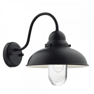 DYNAMO - Exterior 1 Light Wall Bracket Matt Black Ip44
