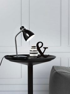 CYCLONE - Adjustable Table Lamp Black