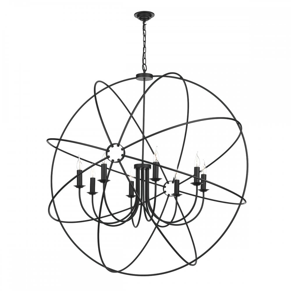 David Hunt ORB 8 Light Ceiling Pendant