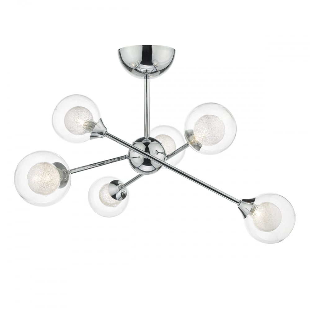 Zeke 6 Light Ceiling Cluster Pendant