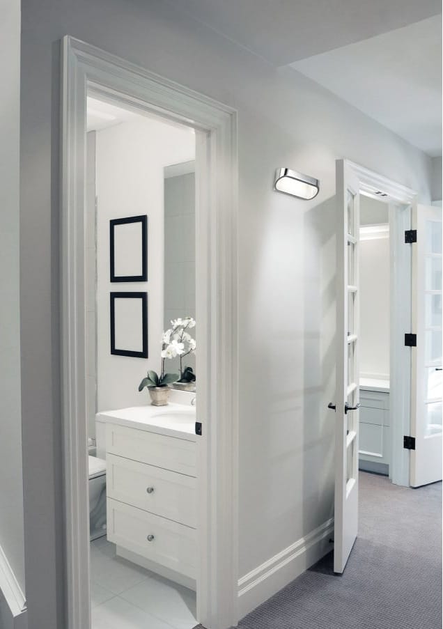 Oval Wall Washer on wall