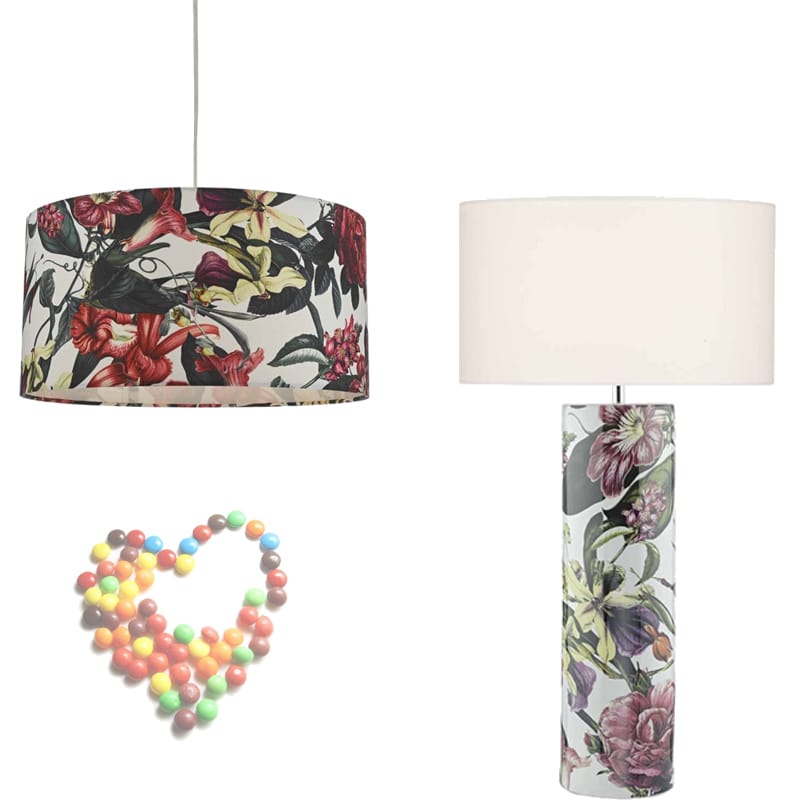 Elana Lamp and Ceiling Shade