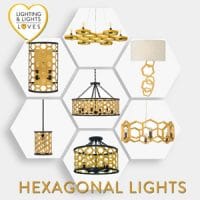 Hexagonal Lights by Lighting and Lights