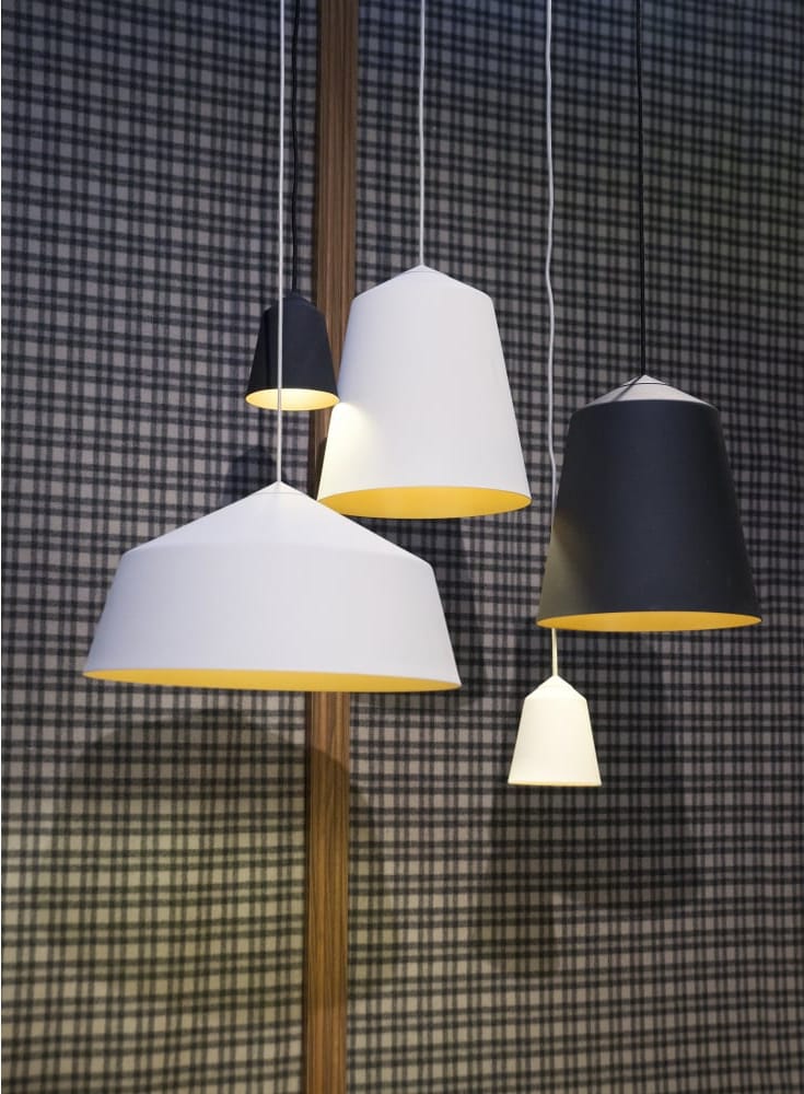 Lightingandlights.co.uk - CIRCUS - 15 Matte Black Aluminium Gold Interior