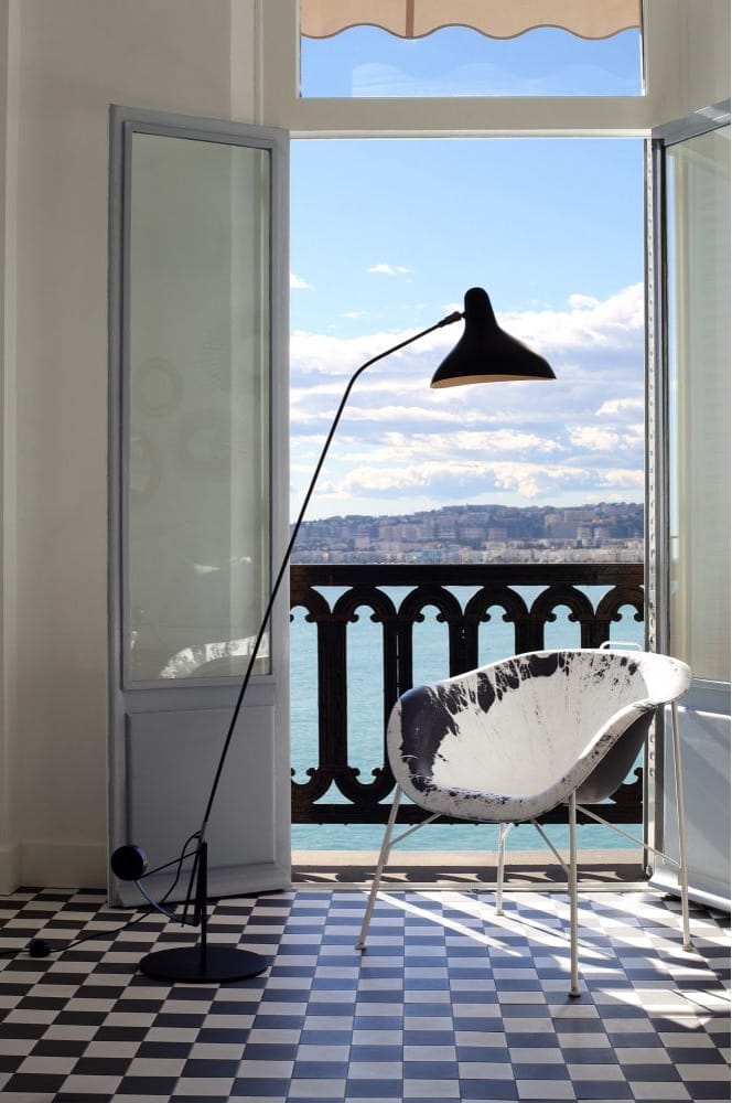 DCW EDITIONS MANTIS BS1 Unusual Floor Lamp Black with Base Lighting and Lights UK