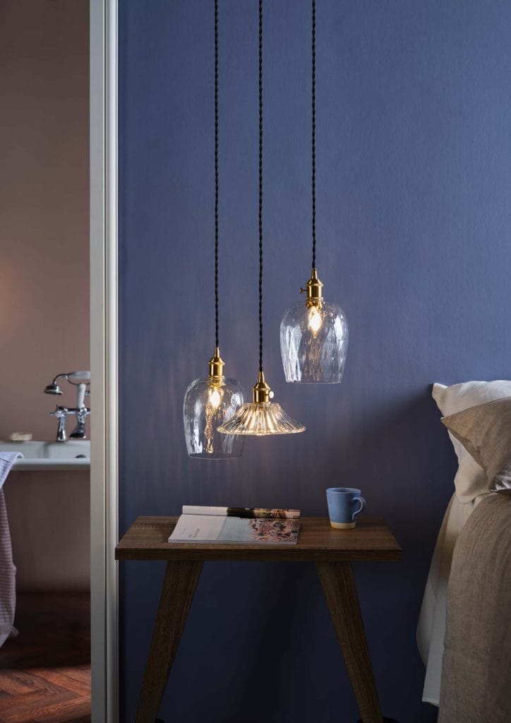 THE LIGHTING BOOK; VOLUME 2
HADANO Ceiling Pendant Natural Brass With Dimpled Glass Shade