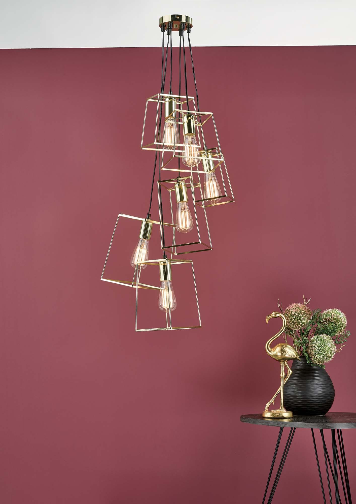 THE LIGHTING BOOK; VOLUME 2
TOWER 6 Light Cluster Ceiling Pendant Gold