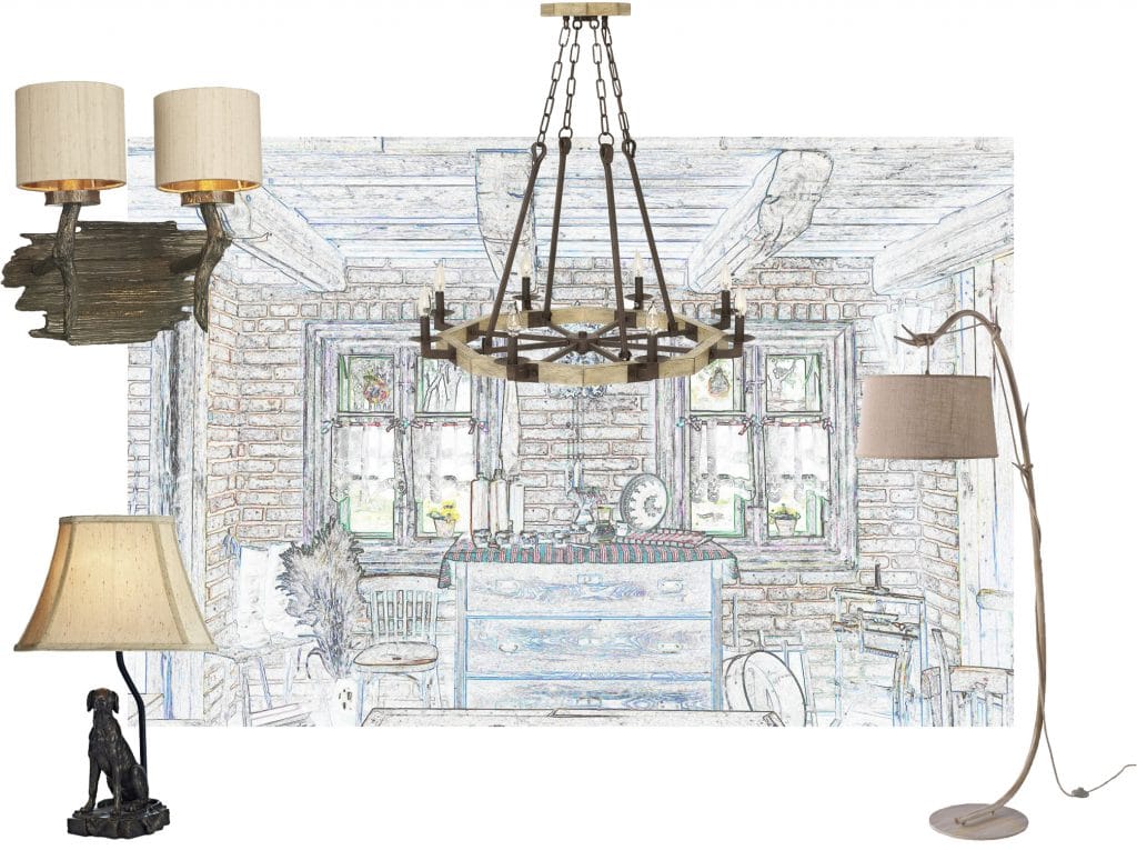 COUNTRY STYLE & RUSTIC LIGHTING, FARMHOUSE KITCHEN LIGHTS by Lighting and Lights