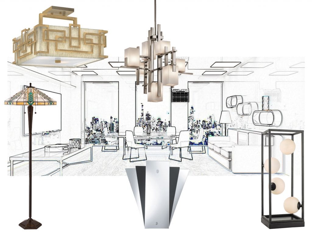 DELUXE DECO LIGHTING by Lighting and Lights UK