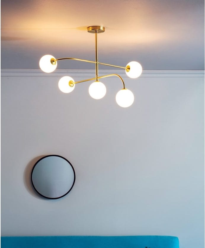 Semi-Flush Ceiling Pendant Light