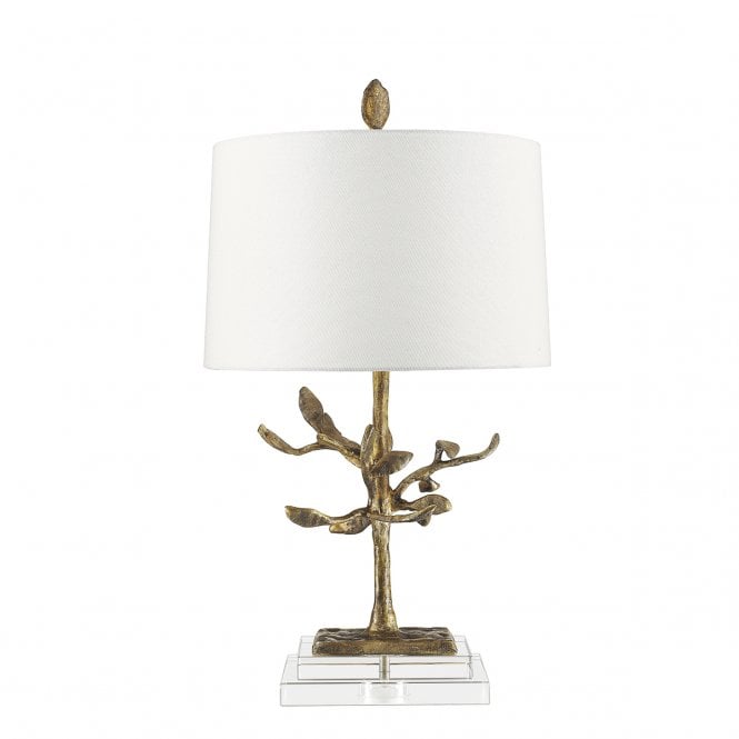 Tree designed table lamp.