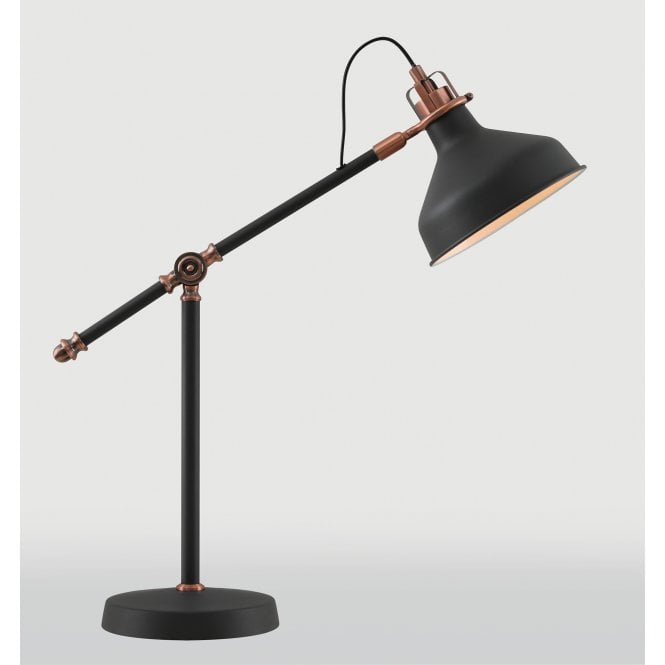 Retro table lamp.