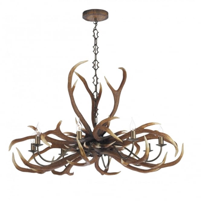 Stag ceiling pendant light.