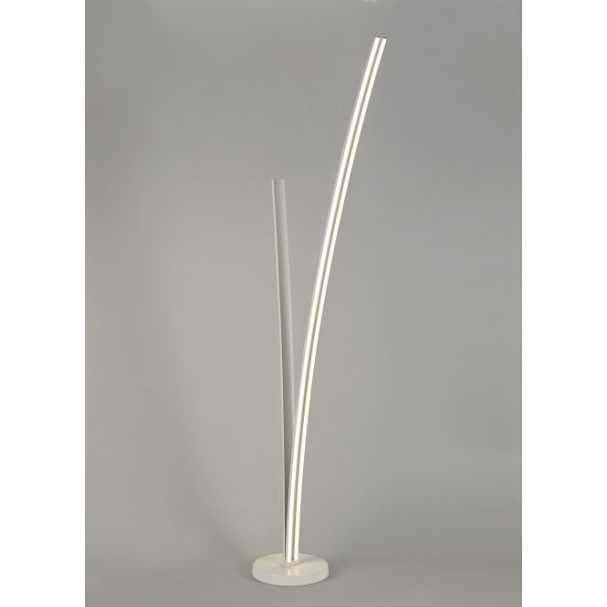 White LED contemporary floor lamp.