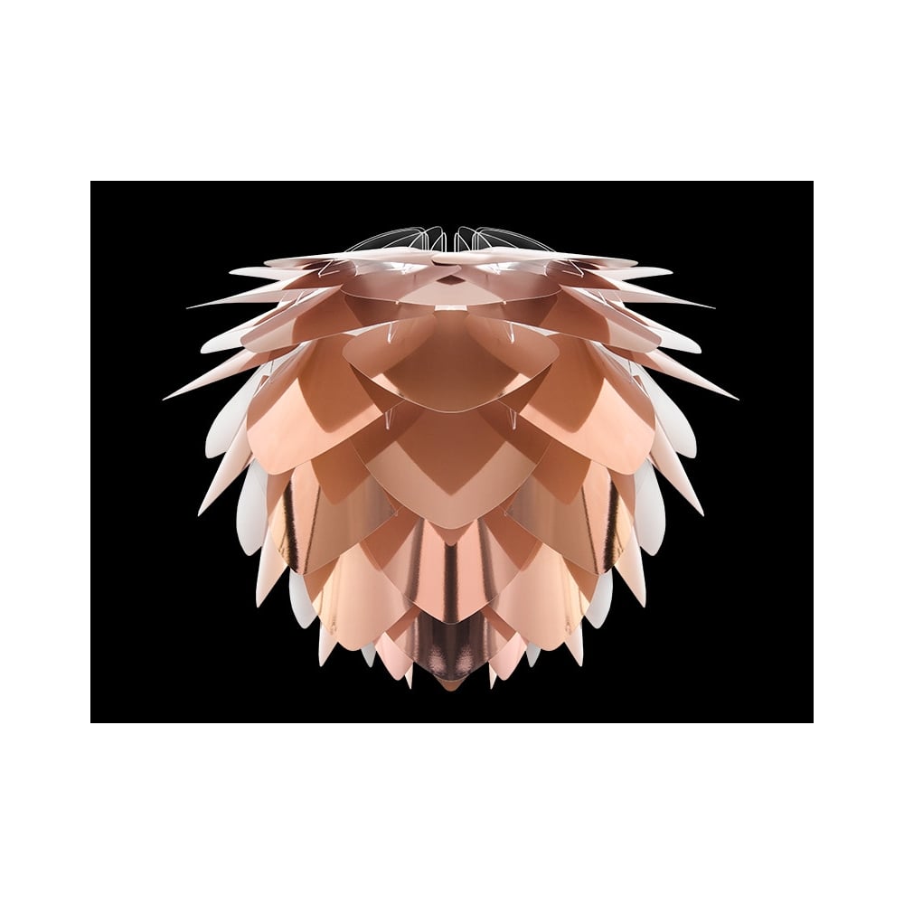 Nature inspired copper shade.