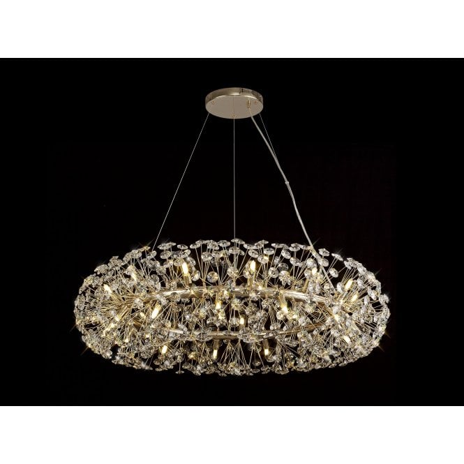 Chandelier pendant light.