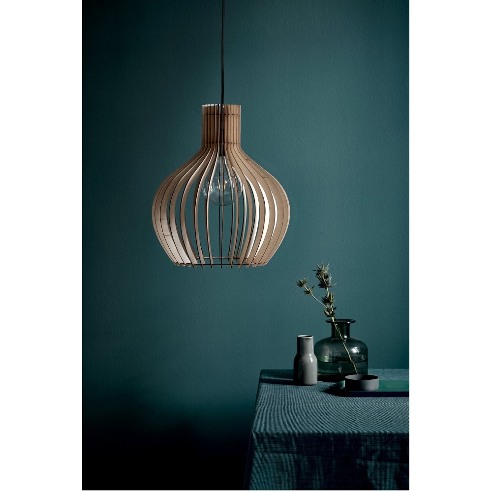 Textured ceiling pendant