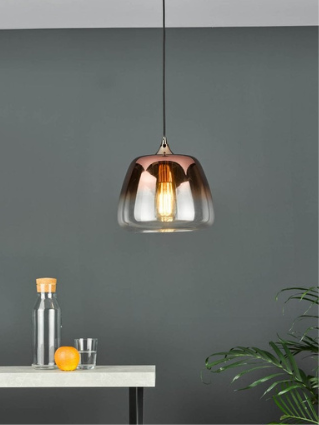Double insulated glass ceiling pendant