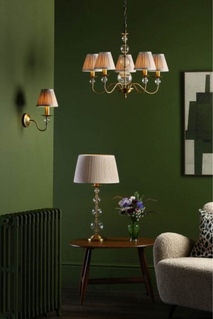 Traditional double insulated chandeliers