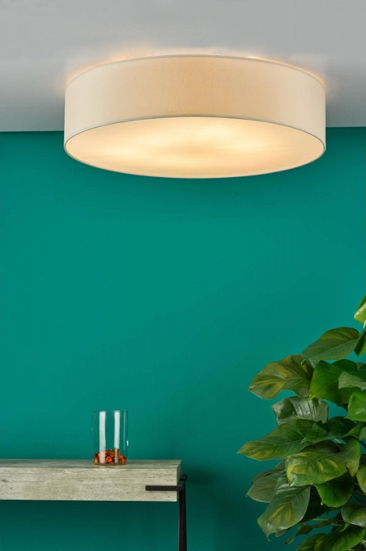 Dimmable flush ceiling light diffuser