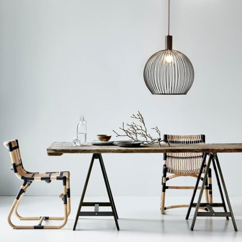 dimmable light over dining table