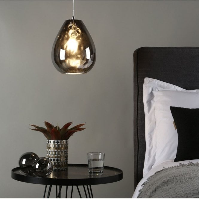 Double insulated smoked glass light