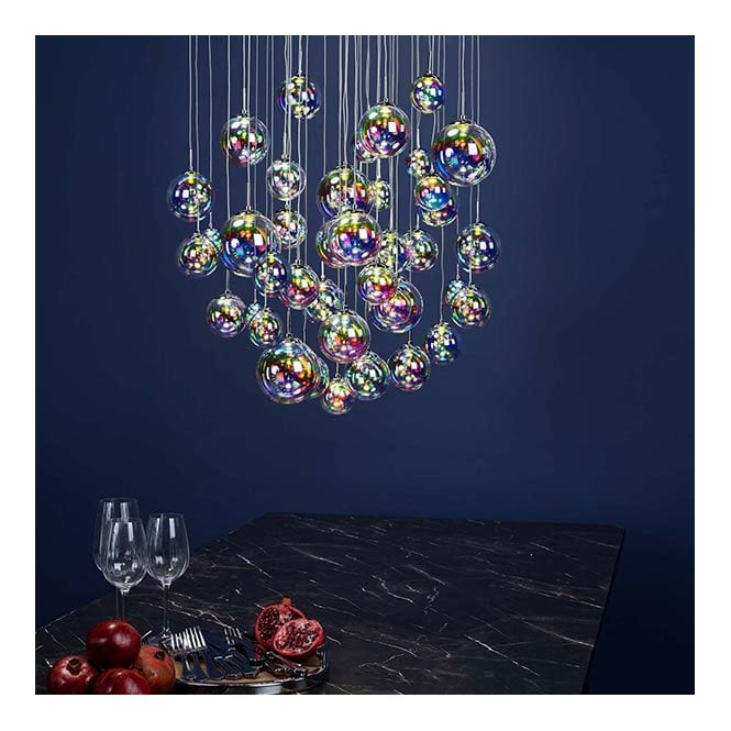 Double insulated cluster bubble light