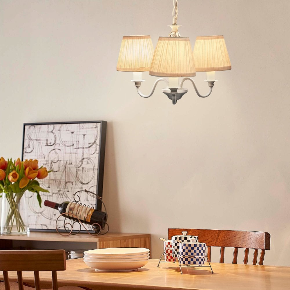 traditional dimmable cluster pendant