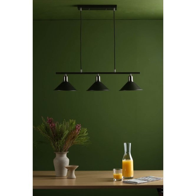 Double insulate 3 light bar pendant