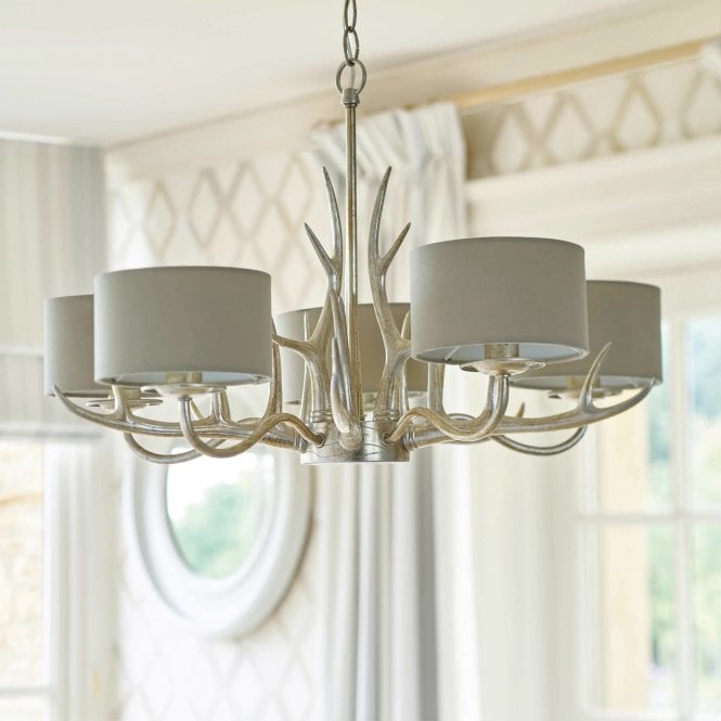 Class 2 double insulated antler chandeliers