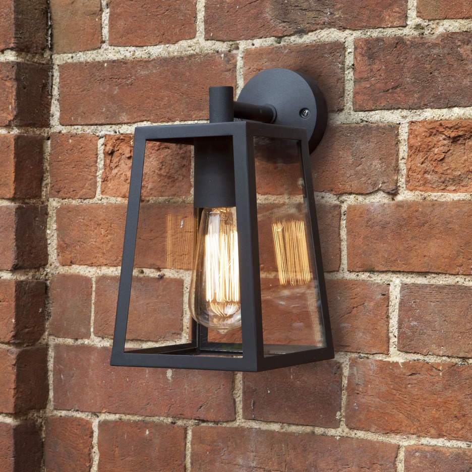 outdoor box wall light