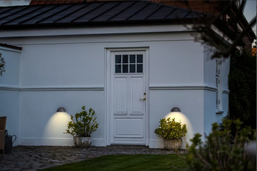 galvanised dome downlight outdoor lights
