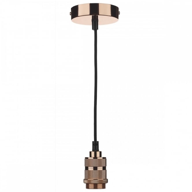 1 LIGHT SUSPENSION - E27 Decorative Suspension Copper