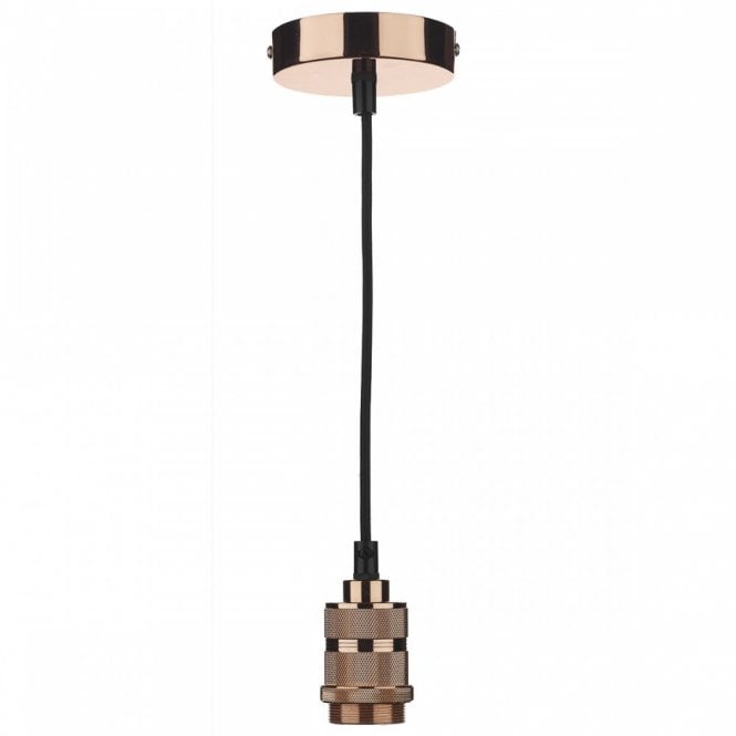 1 LIGHT SUSPENSION - E27 Decorative Suspension Copper