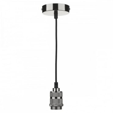 1 LIGHT SUSPENSION - E27 Decorative Suspension Gun Metal